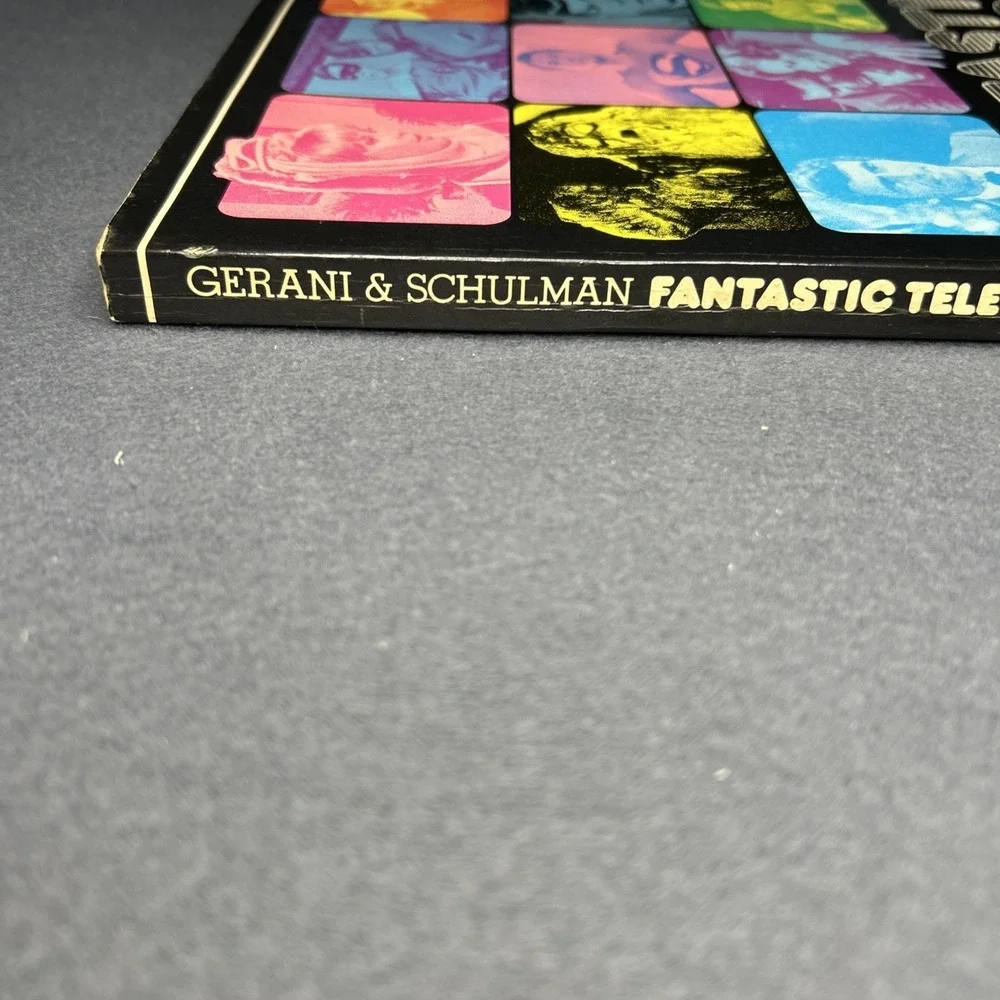 FANTASTIC TELEVISION Gary Gerani Paul Schulman 1977 Harmony Books Vintage Movies